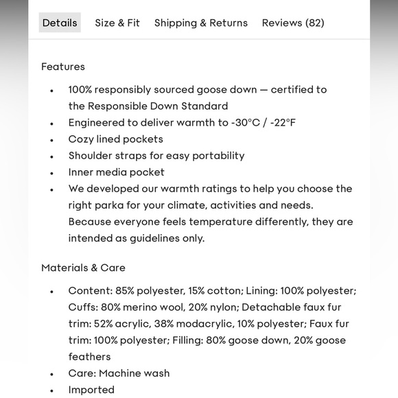 TNA Haven Parka - Picture 5 of 5